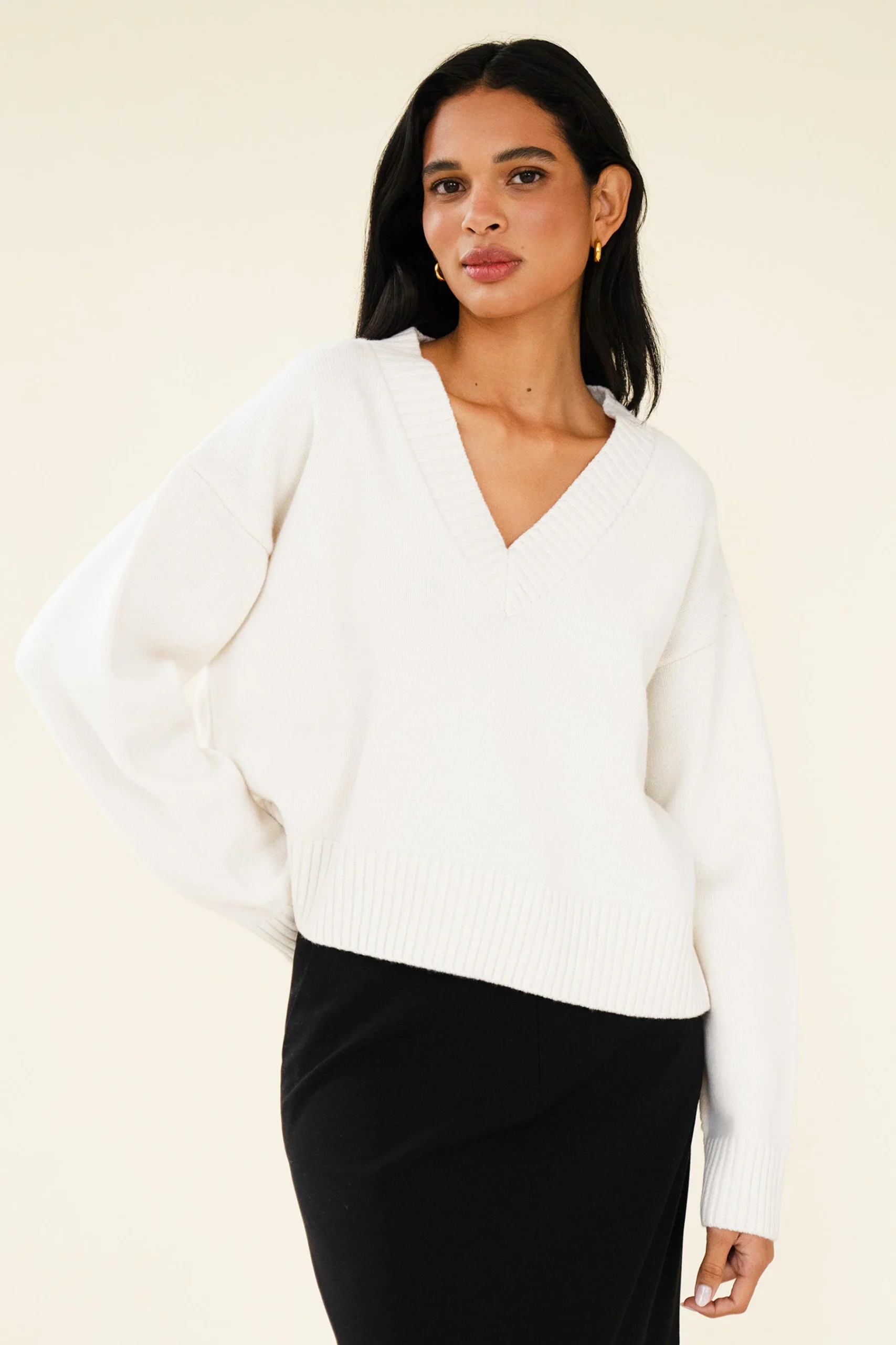ELORA KNIT - CREAM