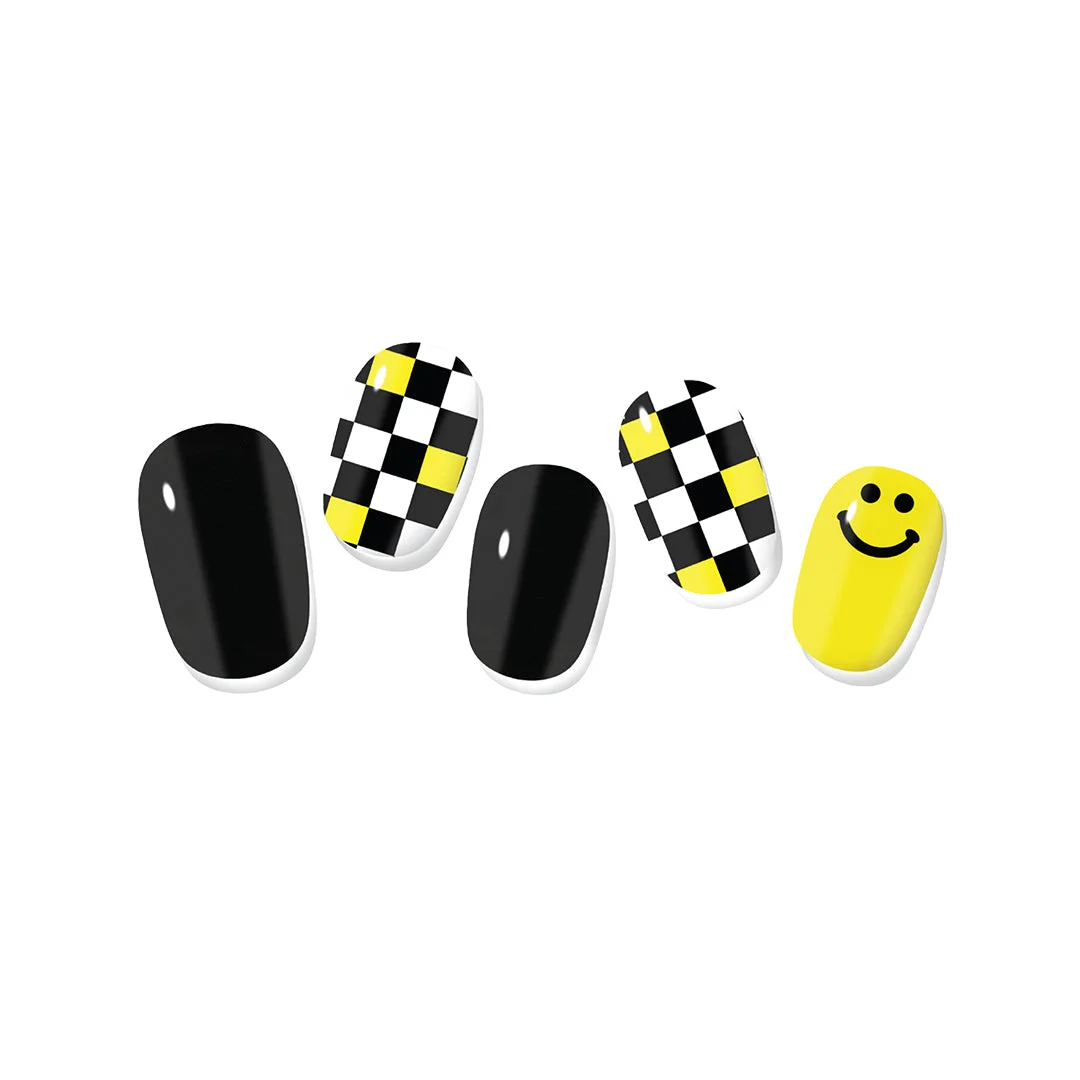 Gel Nail Kit - Checkers