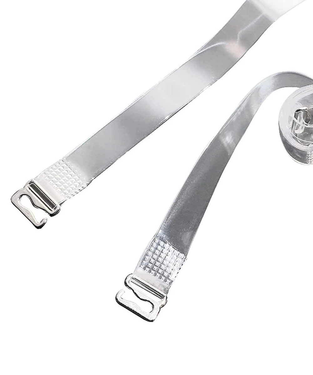 Clear Bra Straps for Sizes A to E (10mm Wide)