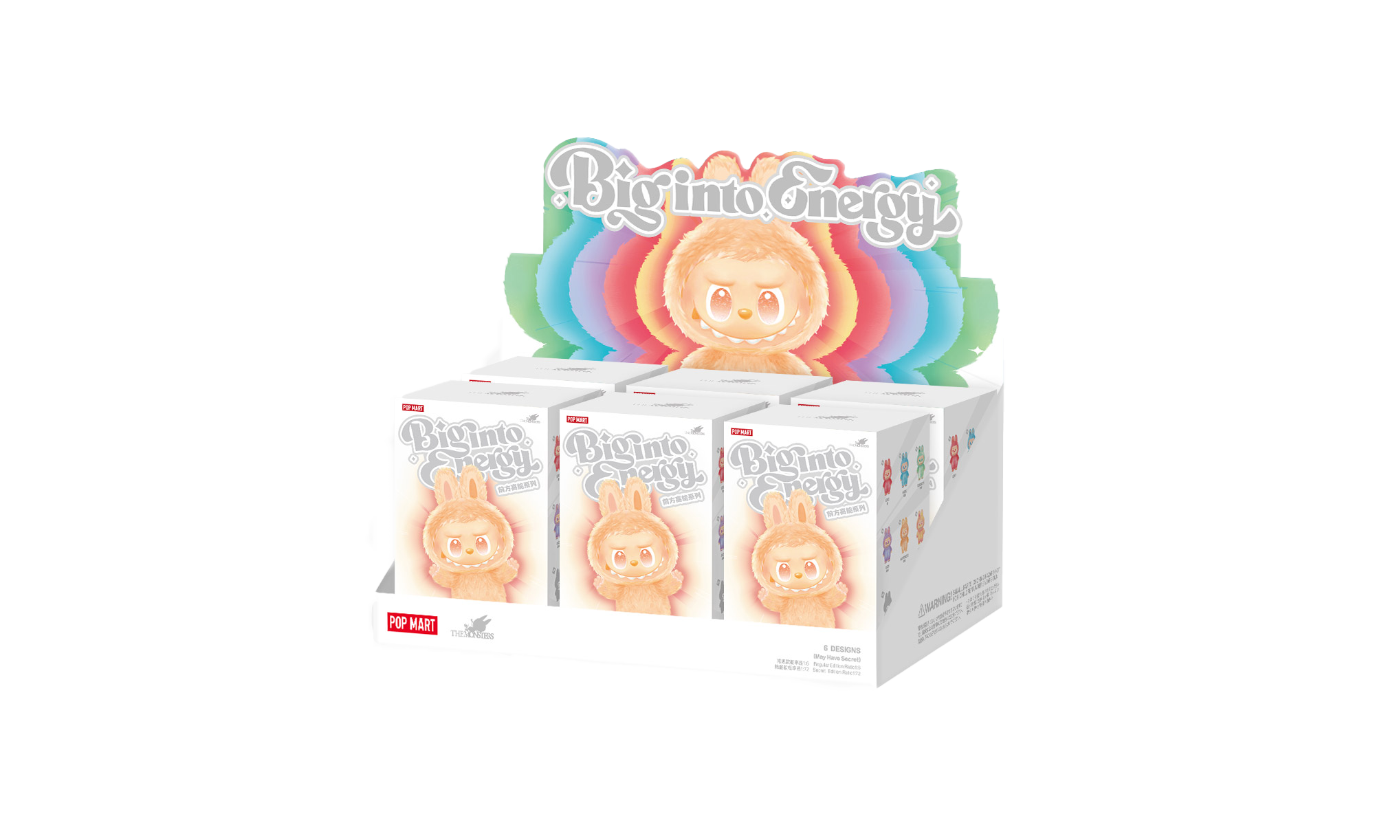 【新品未開封・シュリンク付き】Labubu Big into Energy LABUBU Big into Energy ラブブ シュリンク付き 正規品 - メルカリ