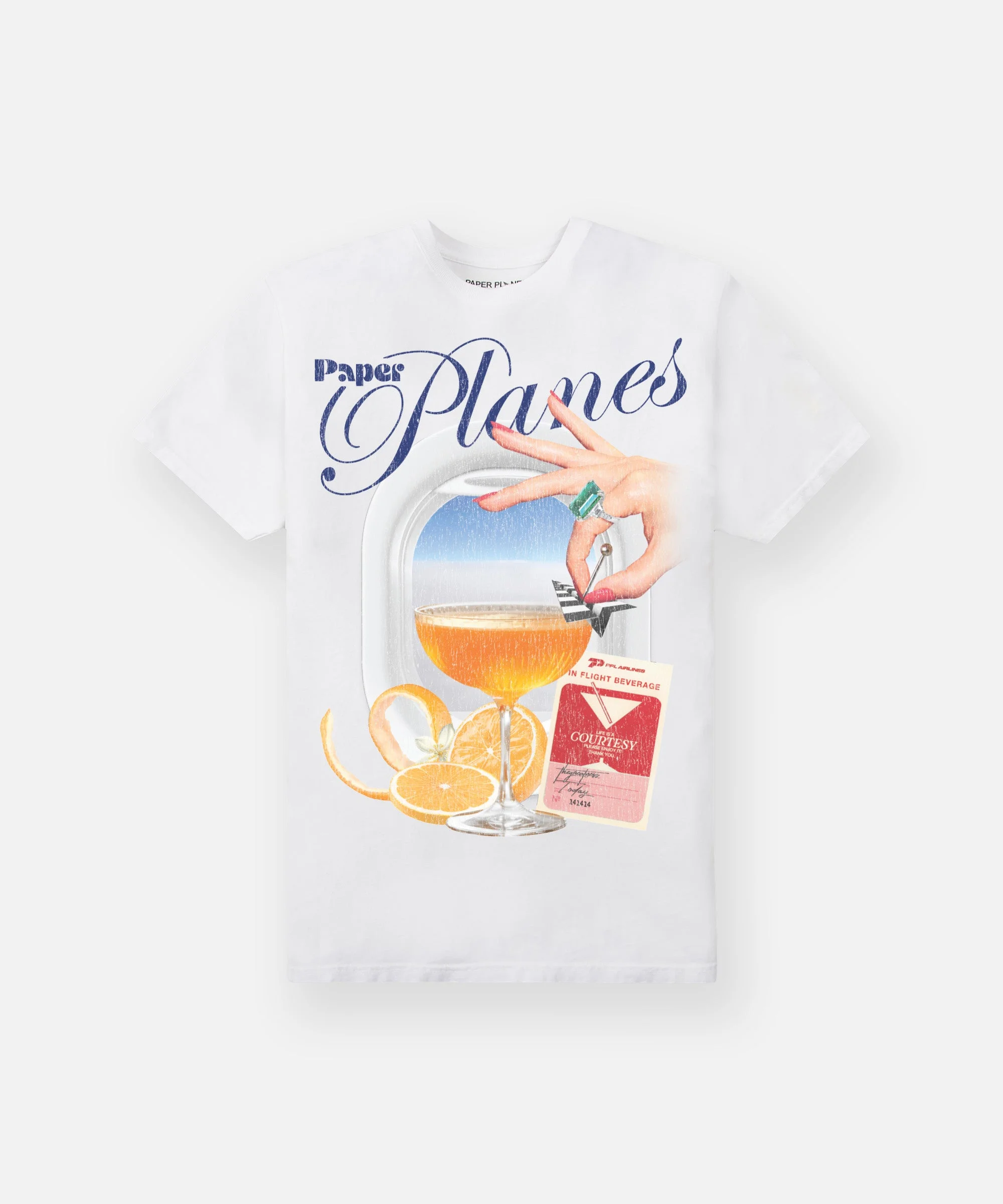 In Flight Cocktail Tee