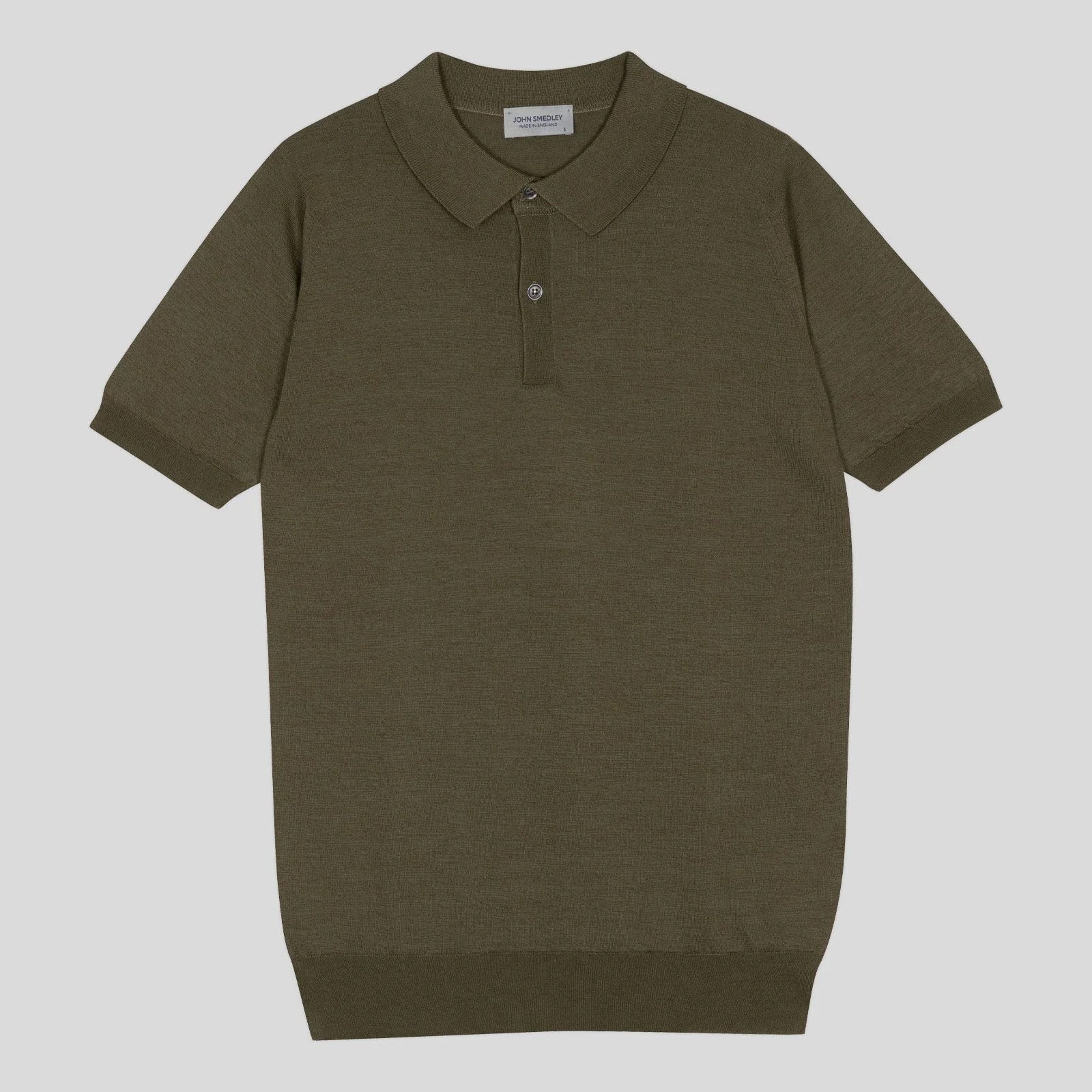 John Smedley - Men's - Namaste T - Slate Grey - XL - Borderfree