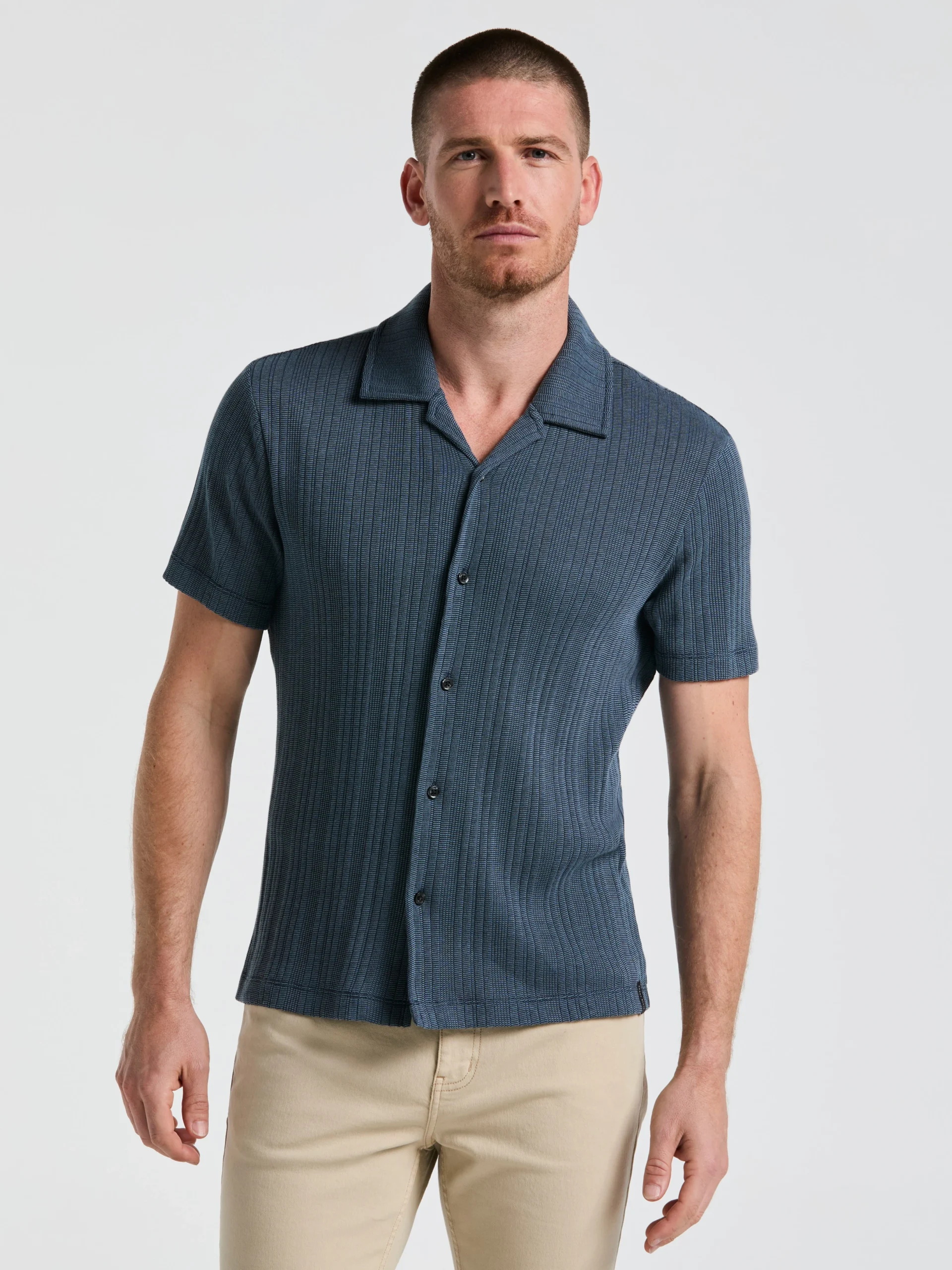 Ribbed Stripe Shirt