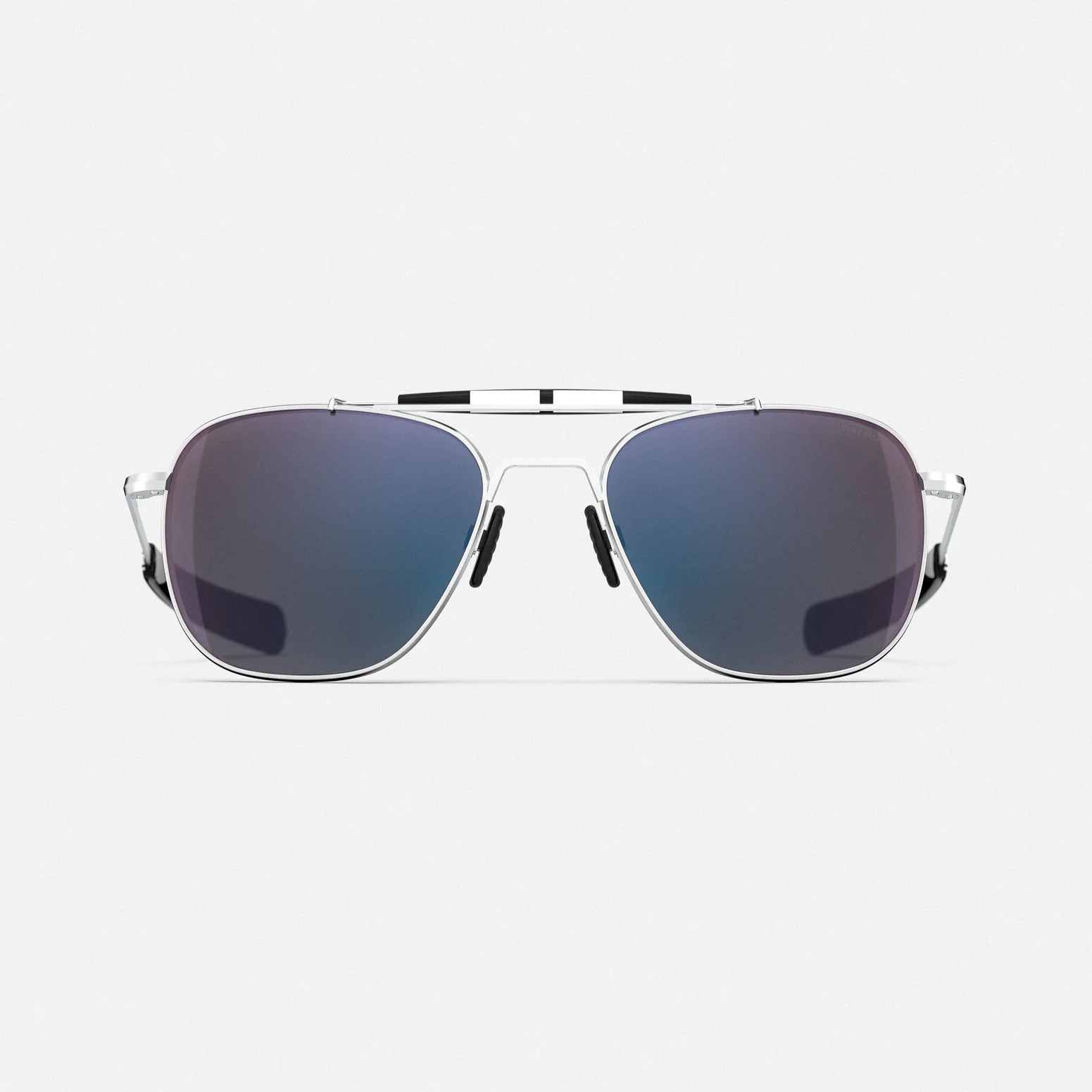 Randolph x Shelby - Aviator II - Matte Chrome & Apex Gray