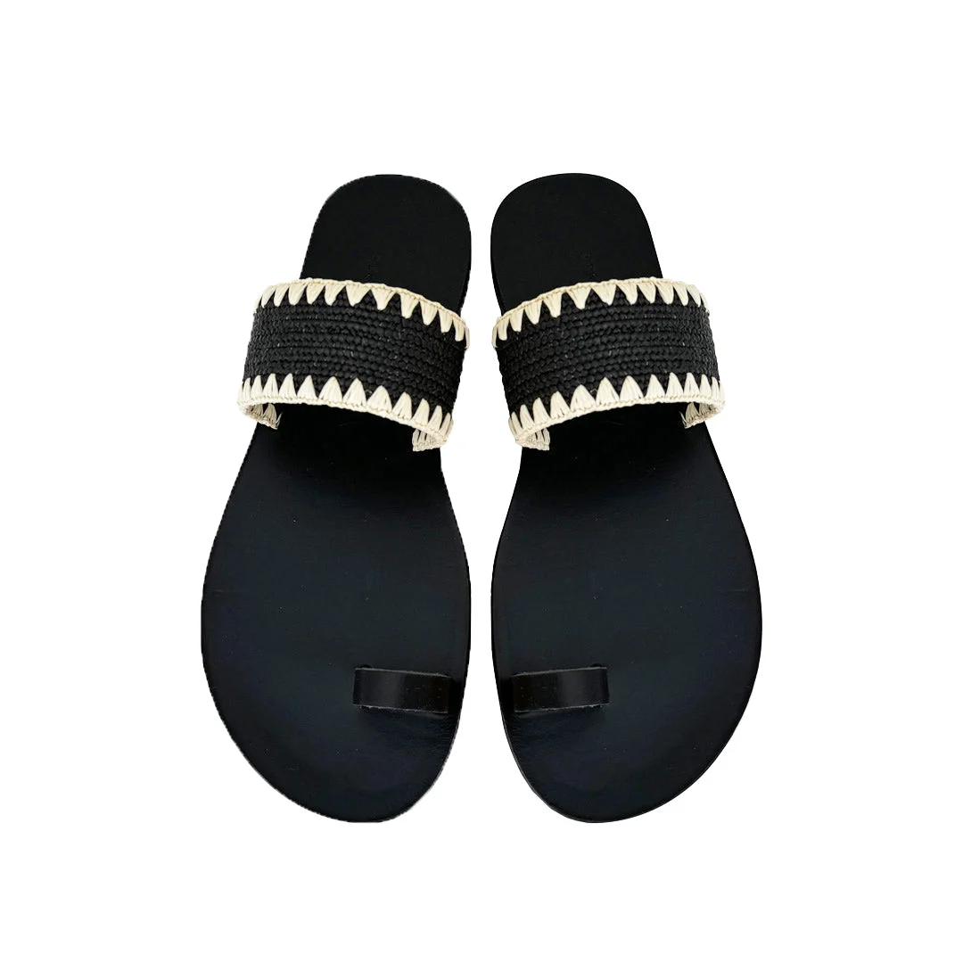 LIEL SANDALS ALL BLACK