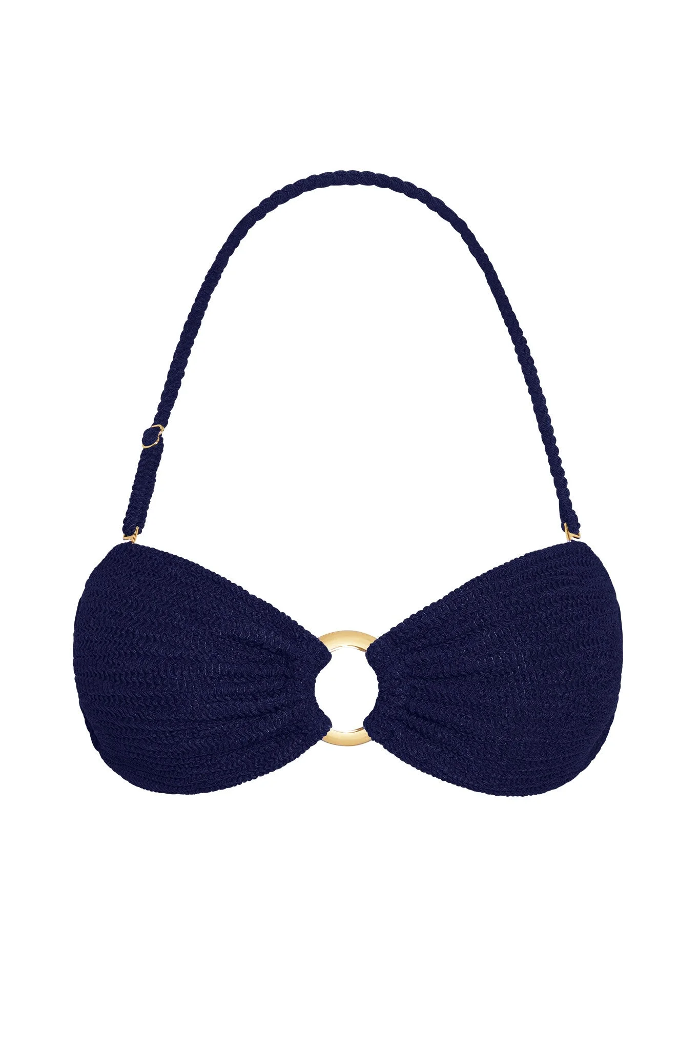 トップス crinkle crinkle crinkle border bra Costa Rica Top - Midnight Crinkle - Borderfree