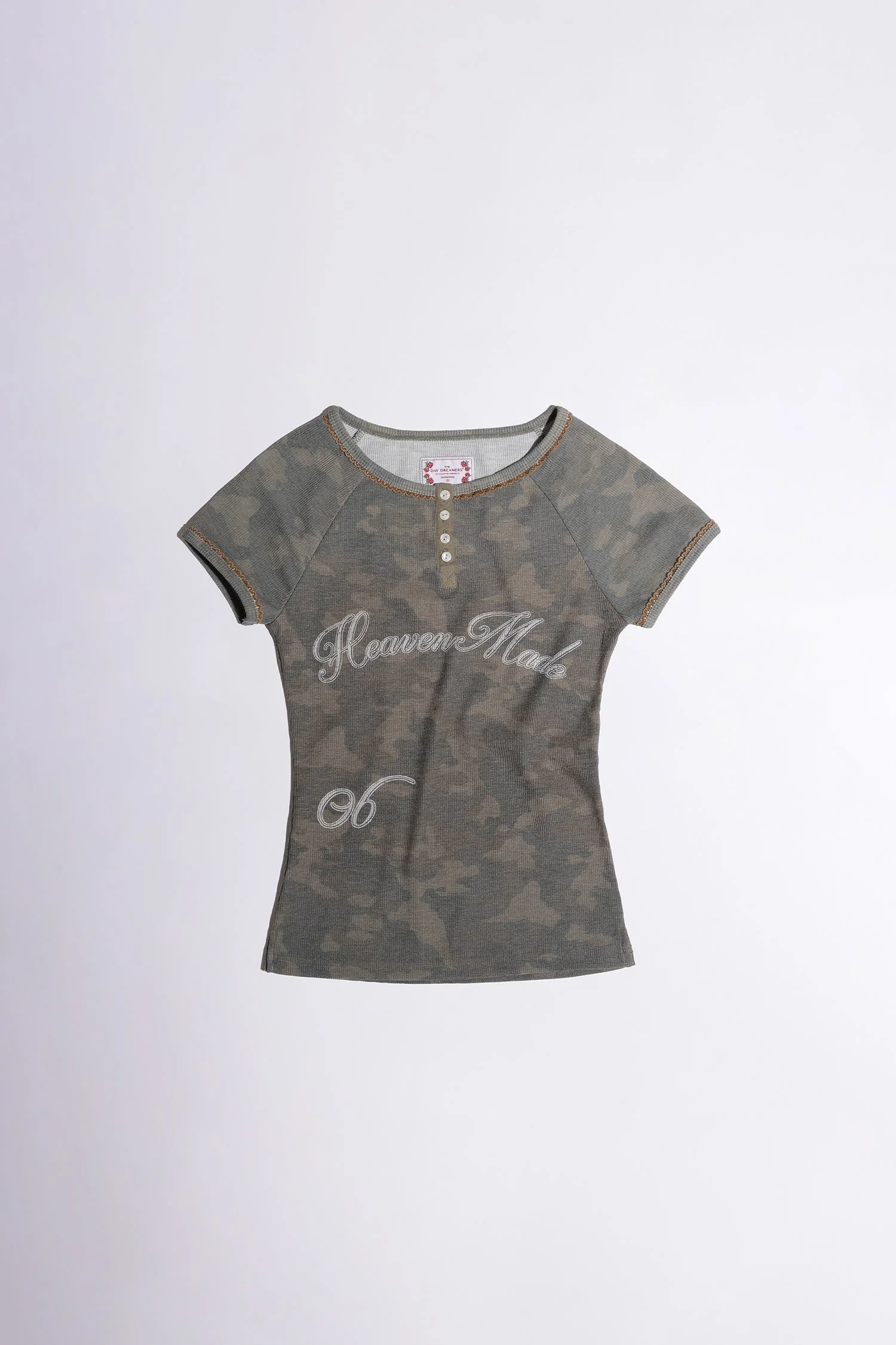 Chateau Shithole Tie Tee Pale Pink - Borderfree
