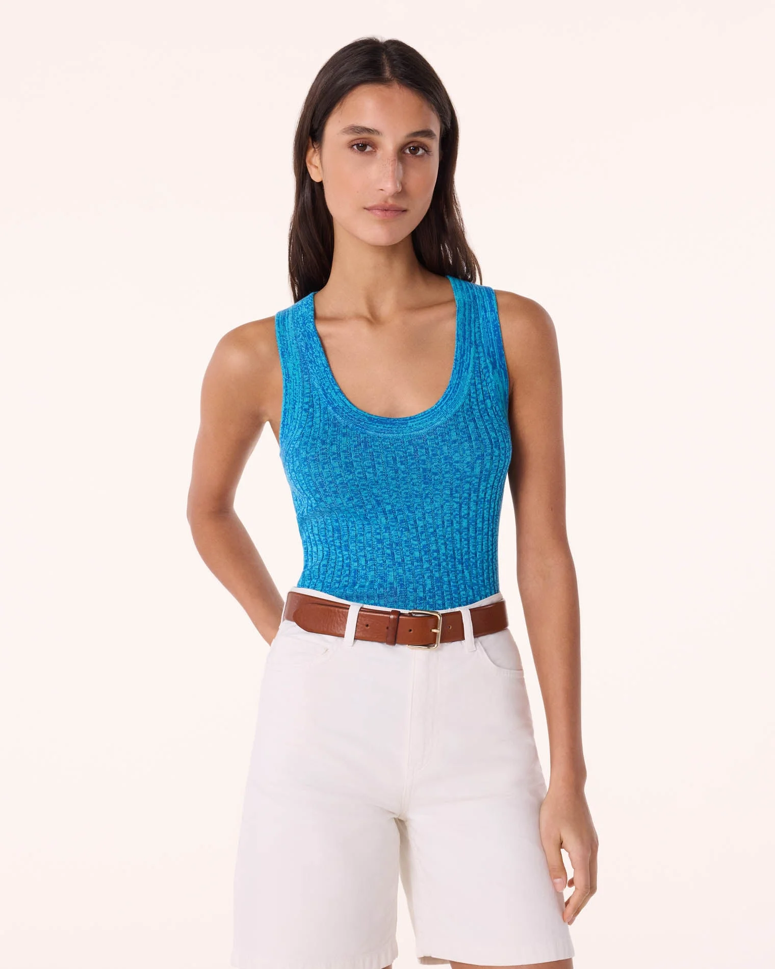 ★SCULPTOR★ Beaded Mesh Halter Top Pale Purple SC24A214PU MUSINSA | SCULPTOR Beaded Mesh Halter Top Pale Purple