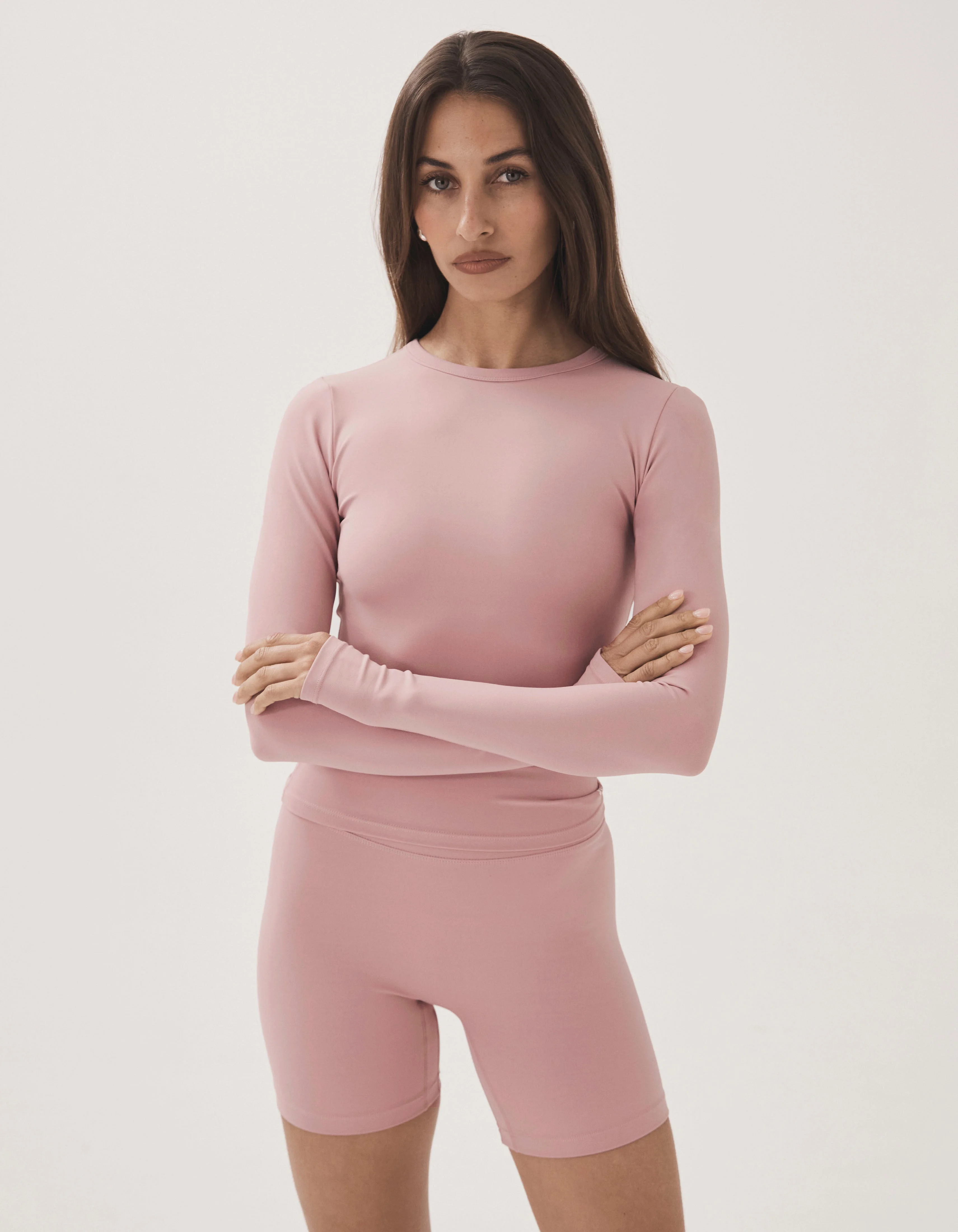 Long Sleeve Airlyte - Dusty Pink