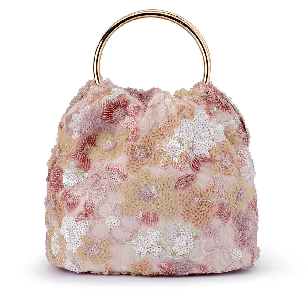 ALFIE Floral Sequin Bag | Olga Berg - Borderfree