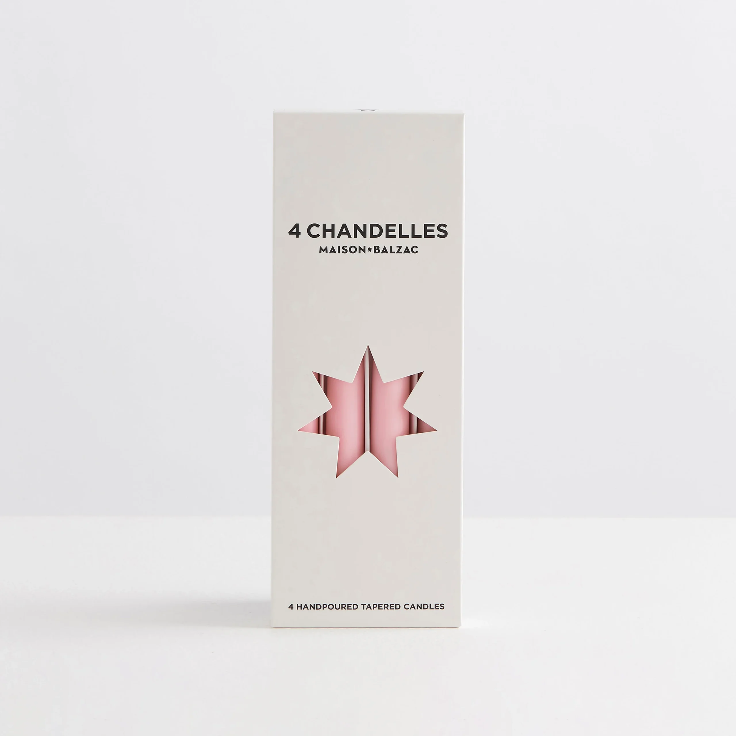 4 Chandelles | Pink | Maison Balzac US - Borderfree