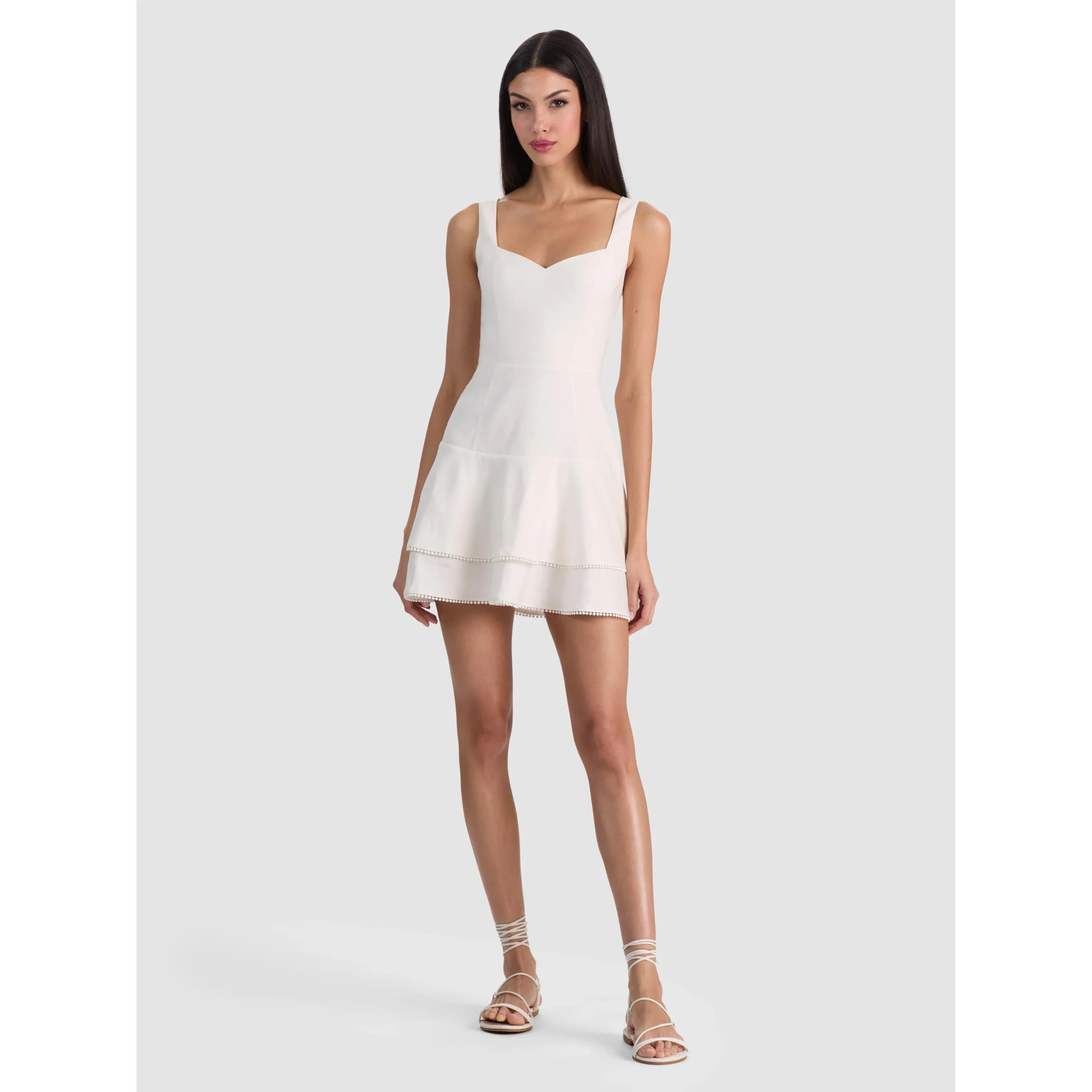 MIRIAM SWEETHEART MINI DRESS | alice and olivia - Borderfree