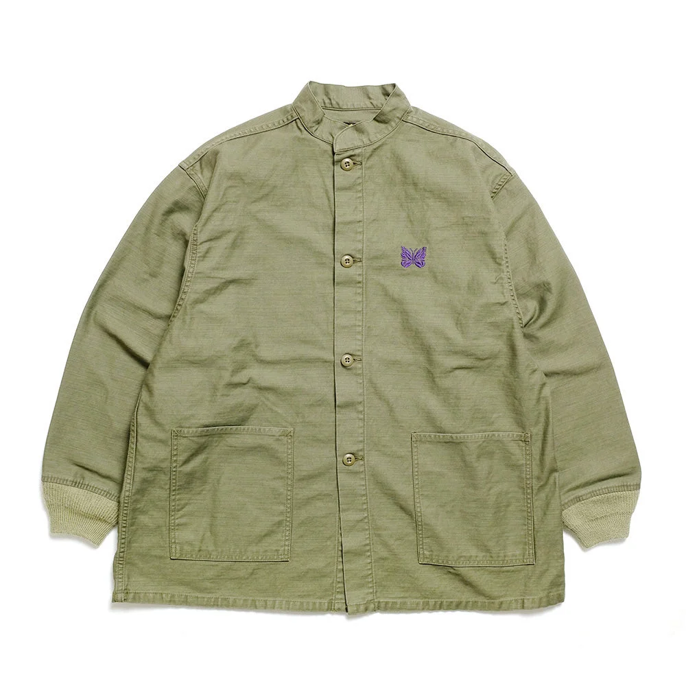 Needles - Army Shirt - Reversed Sateen - SX169 | Sun House