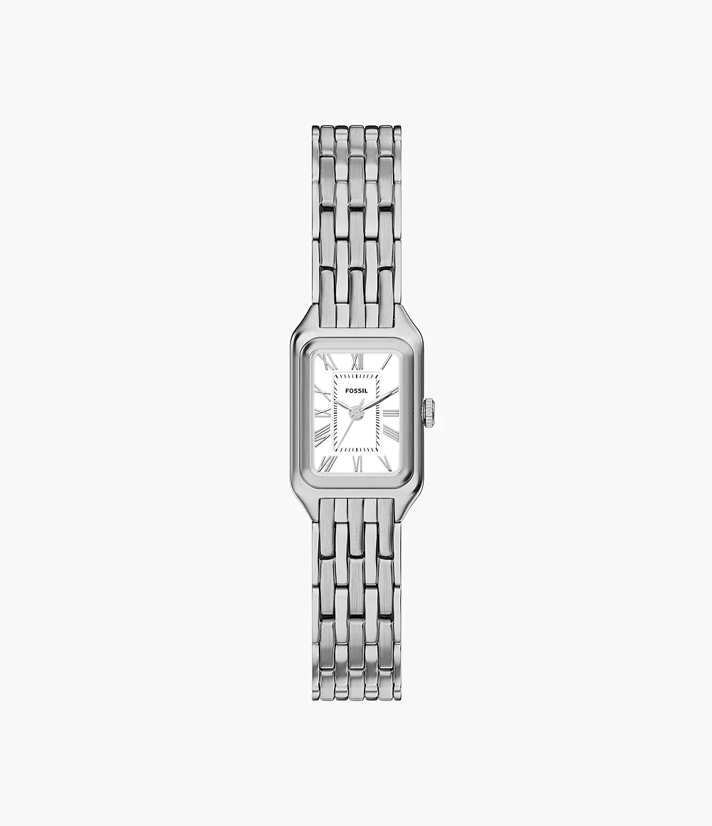 Fossil Women's Raquel Mini Three-Hand Stainless Steel Watch - Silver