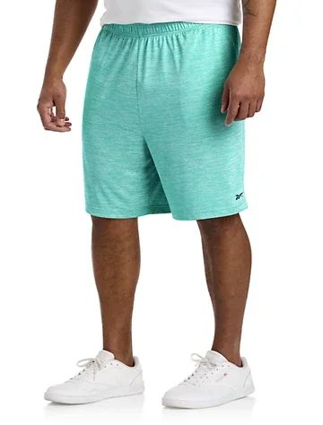 Big & Tall Men's Performance Tech Heather Shorts by DXL Big + Tall
