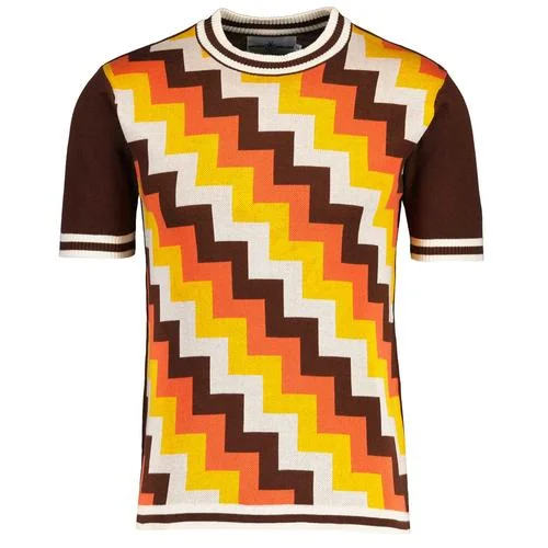 Rainmaker Madcap England 70s Step Jacquard Tee PS