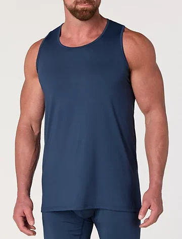 Big & Tall Men's Cooling Performance Tank by DXL Big + Tall