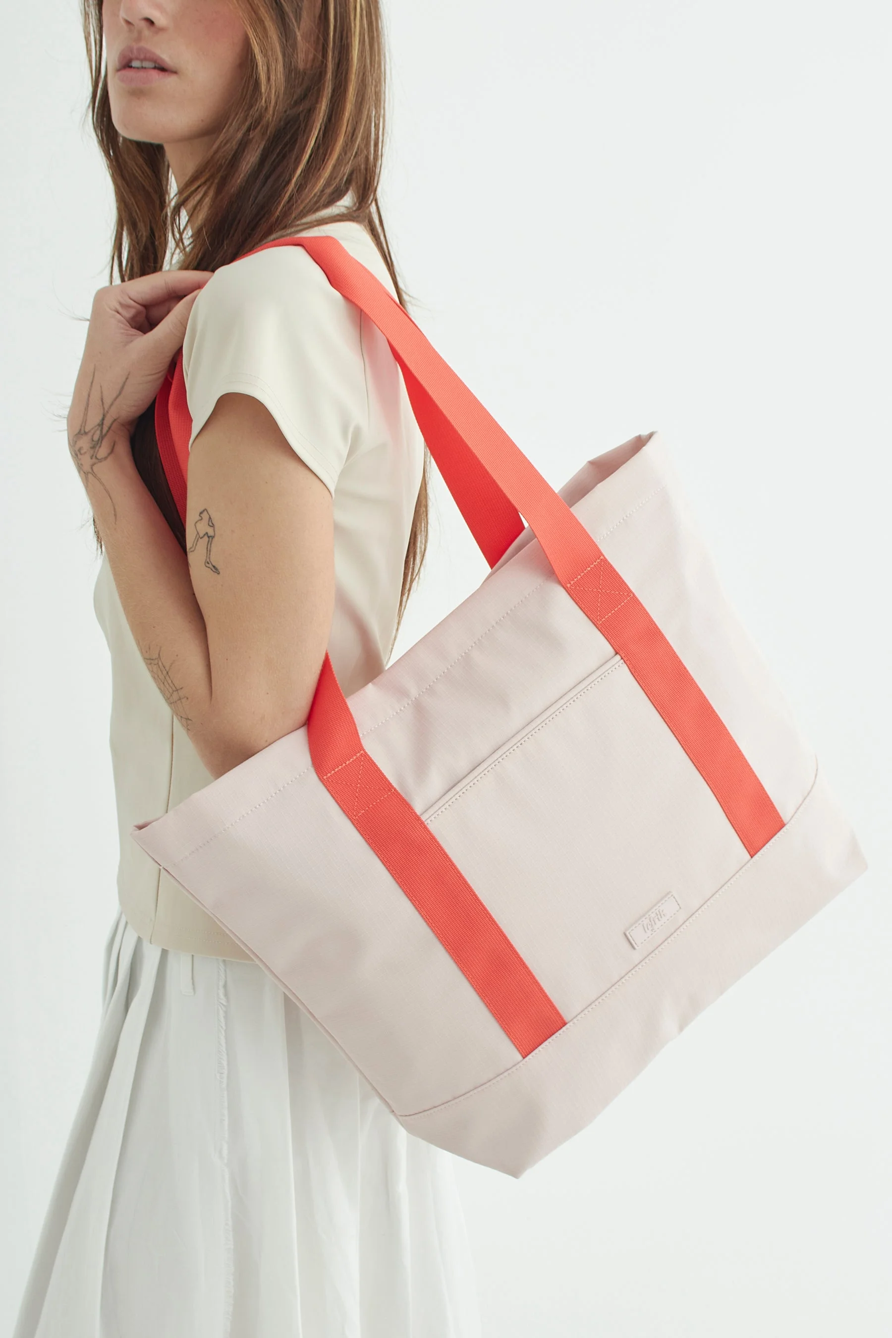 Strata Tote Bag Quartz by Lefrik