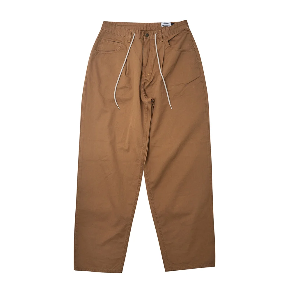 Mid90 Baggy Cotton Pants Camel by BSRABBIT
