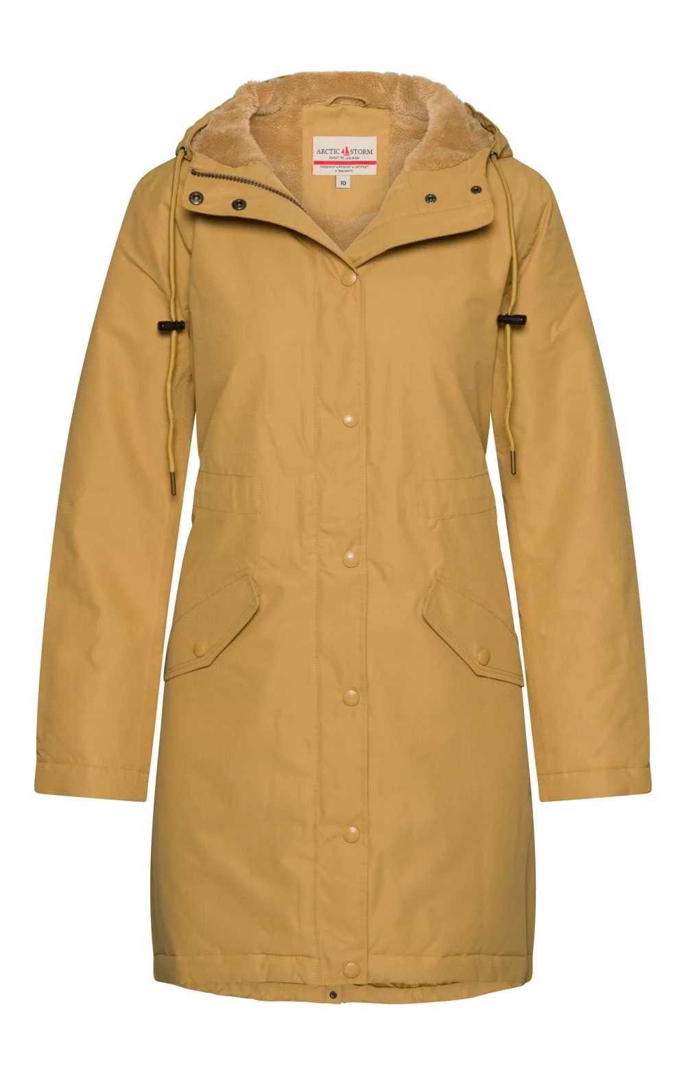 House Of Bruar Ladies Annie Fleece Lined Coat