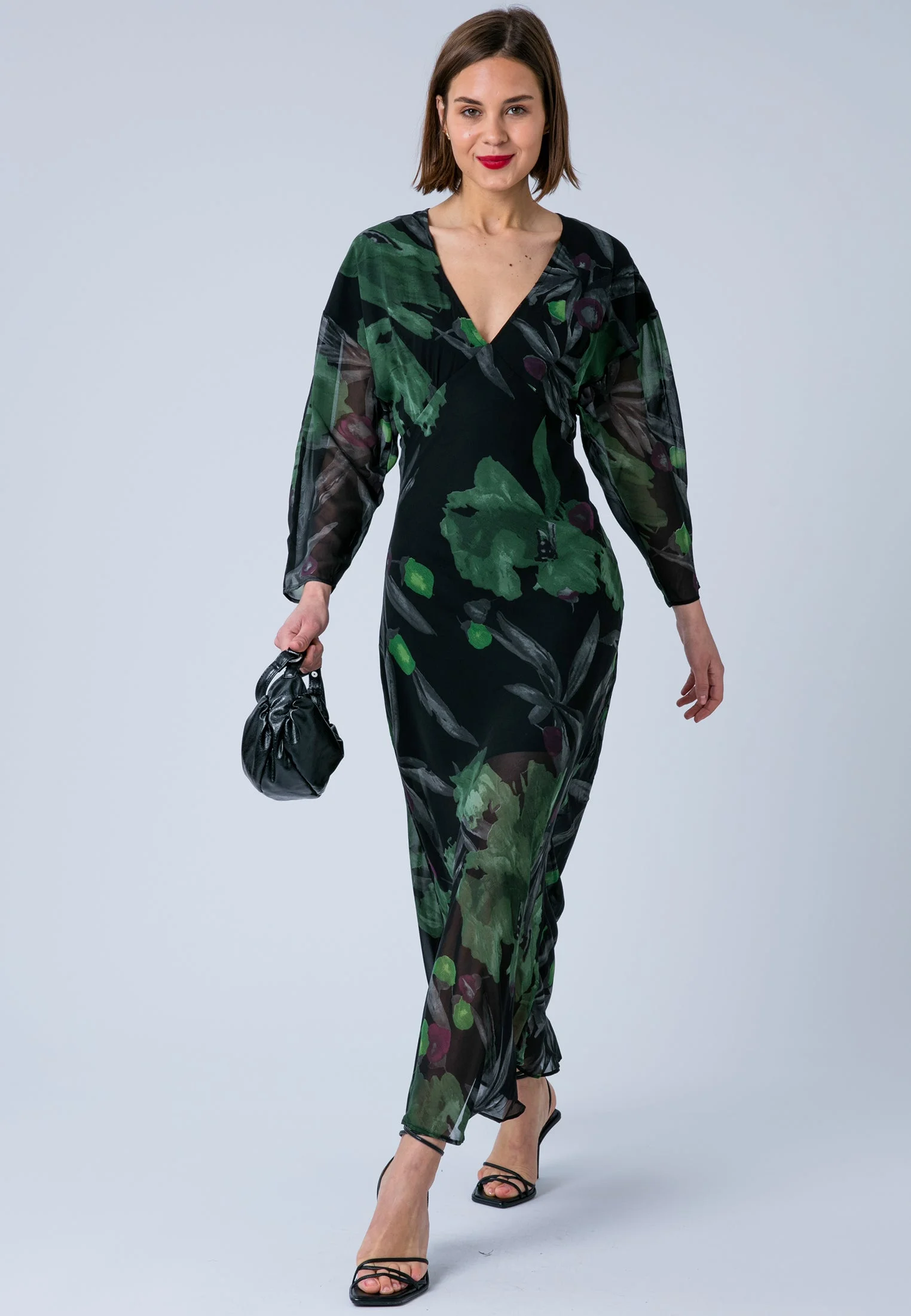LILY MAXI DRESS PRIME FOREST GREEN by Religion Clothing