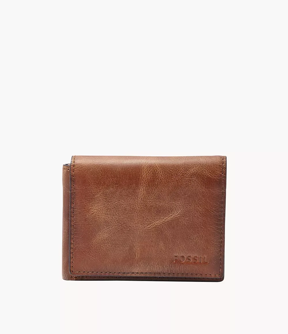 Fossil Men's Derrick Execufold - Brown