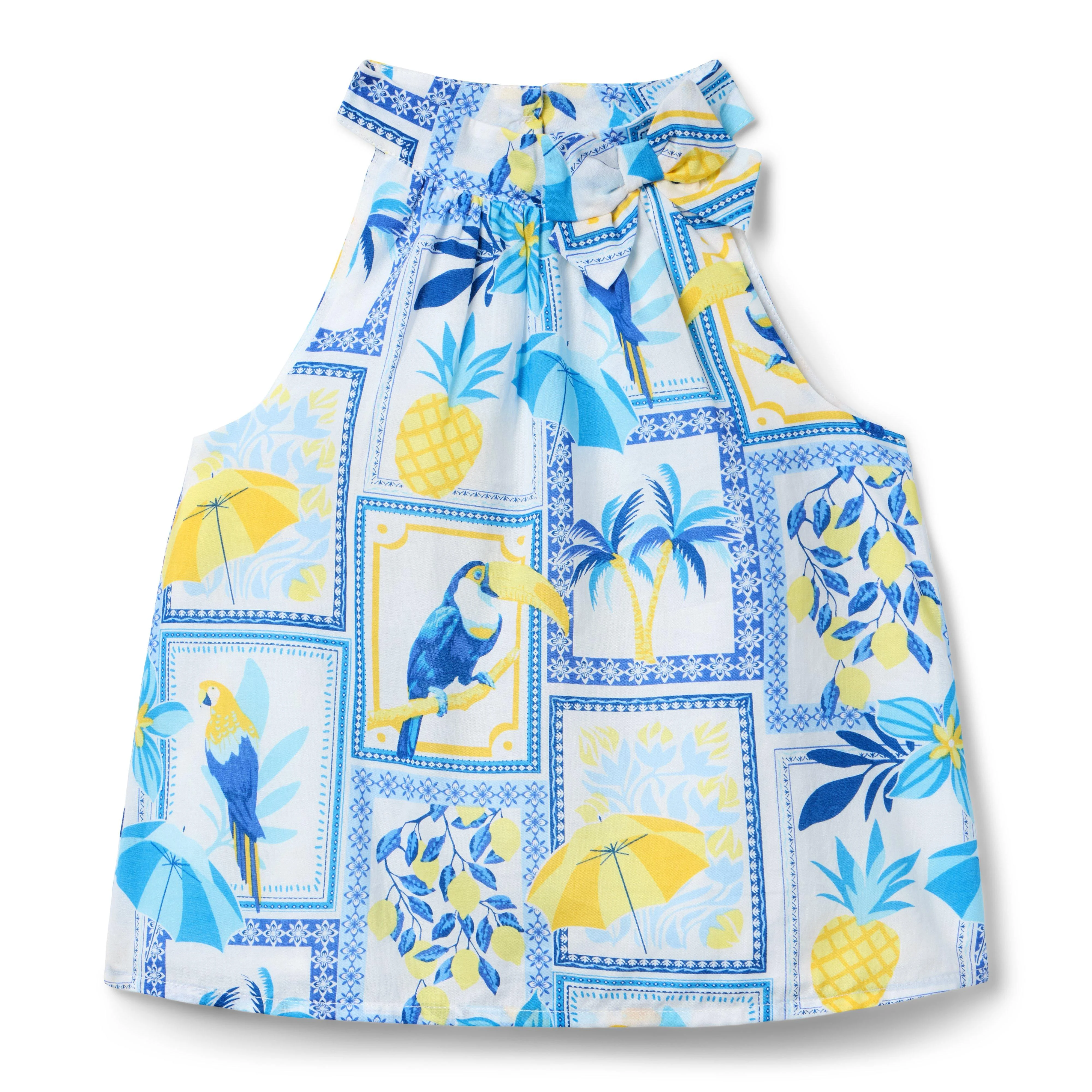 Paradise Grove Bow Top by Janie and Jack