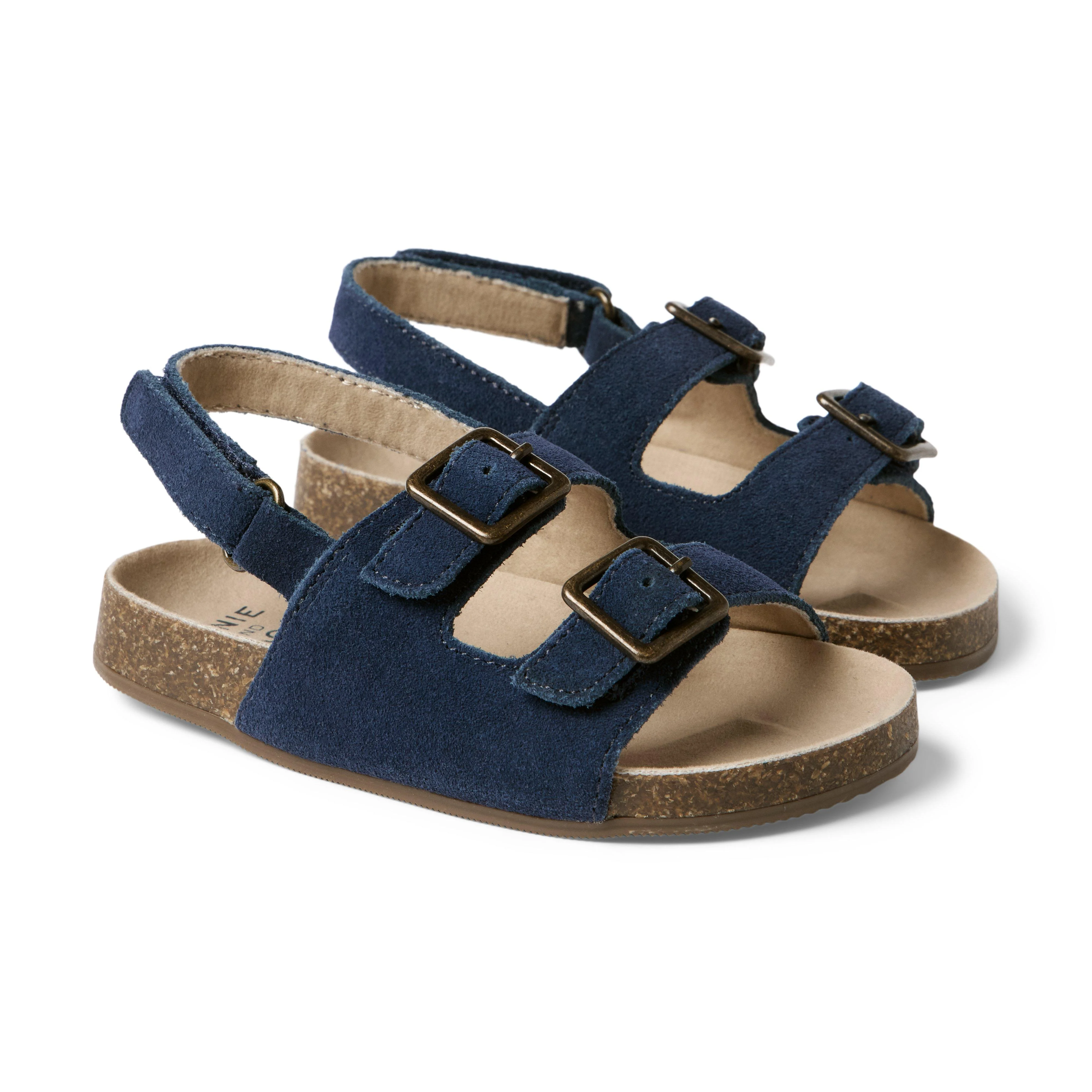 Suede Buckle Sandal by Janie and Jack