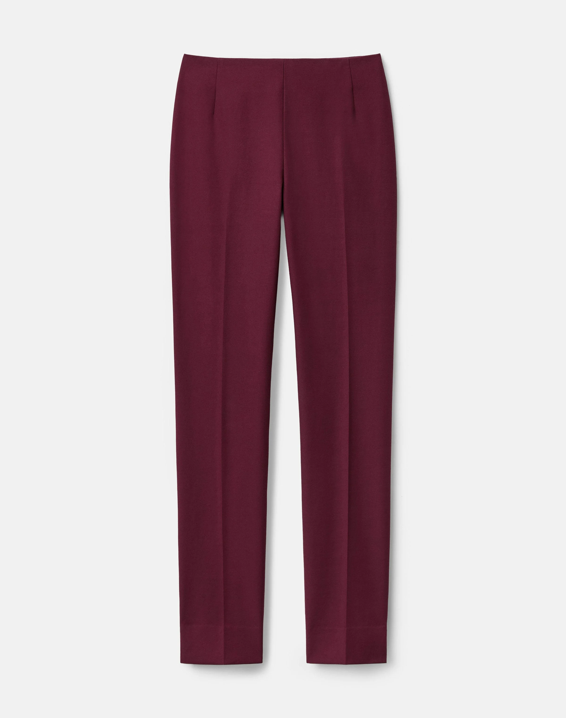 Lafayette 148 NY Cotton Stretch Twill High Rise Slim Cropped Pants by Lafayette 148 New York