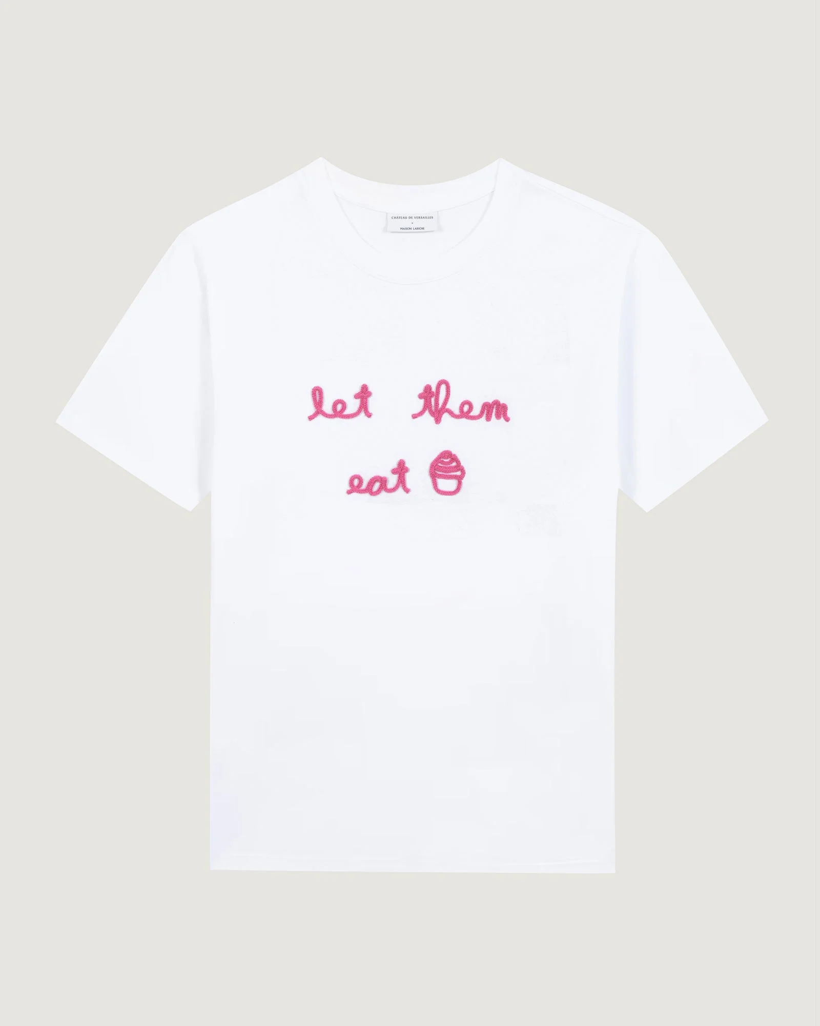 Vallad Pop up限定EAT ME Tシャツ ホワイト Let Them Eat Cake