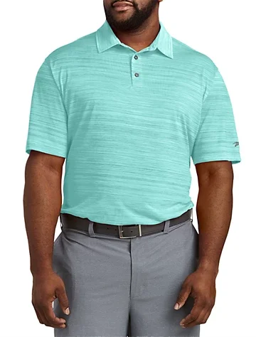 Big & Tall Men's Performance Space-Dyed Polo Shirt by DXL Big + Tall